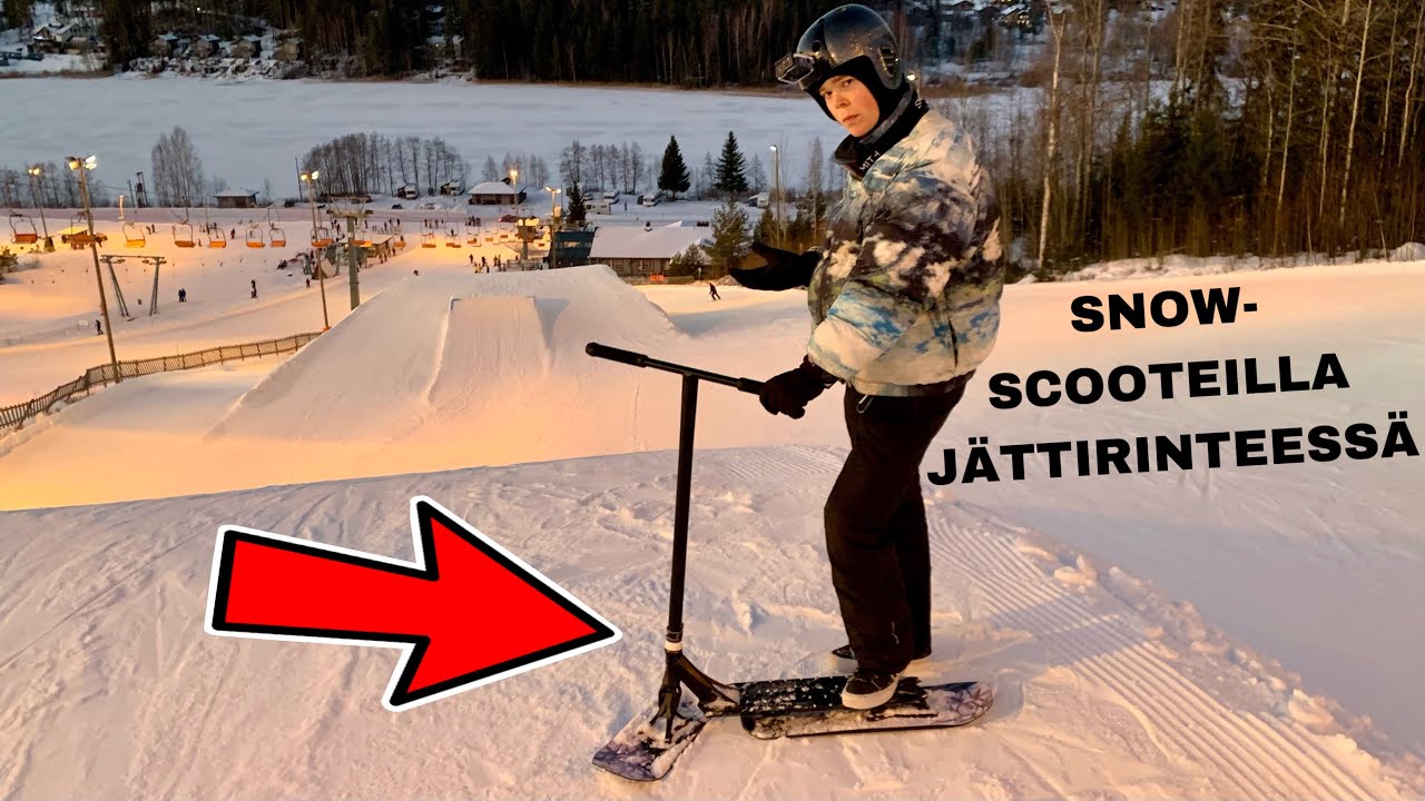 VALTAVA LASKETTELURINNE VS SNOWSCOOTTI