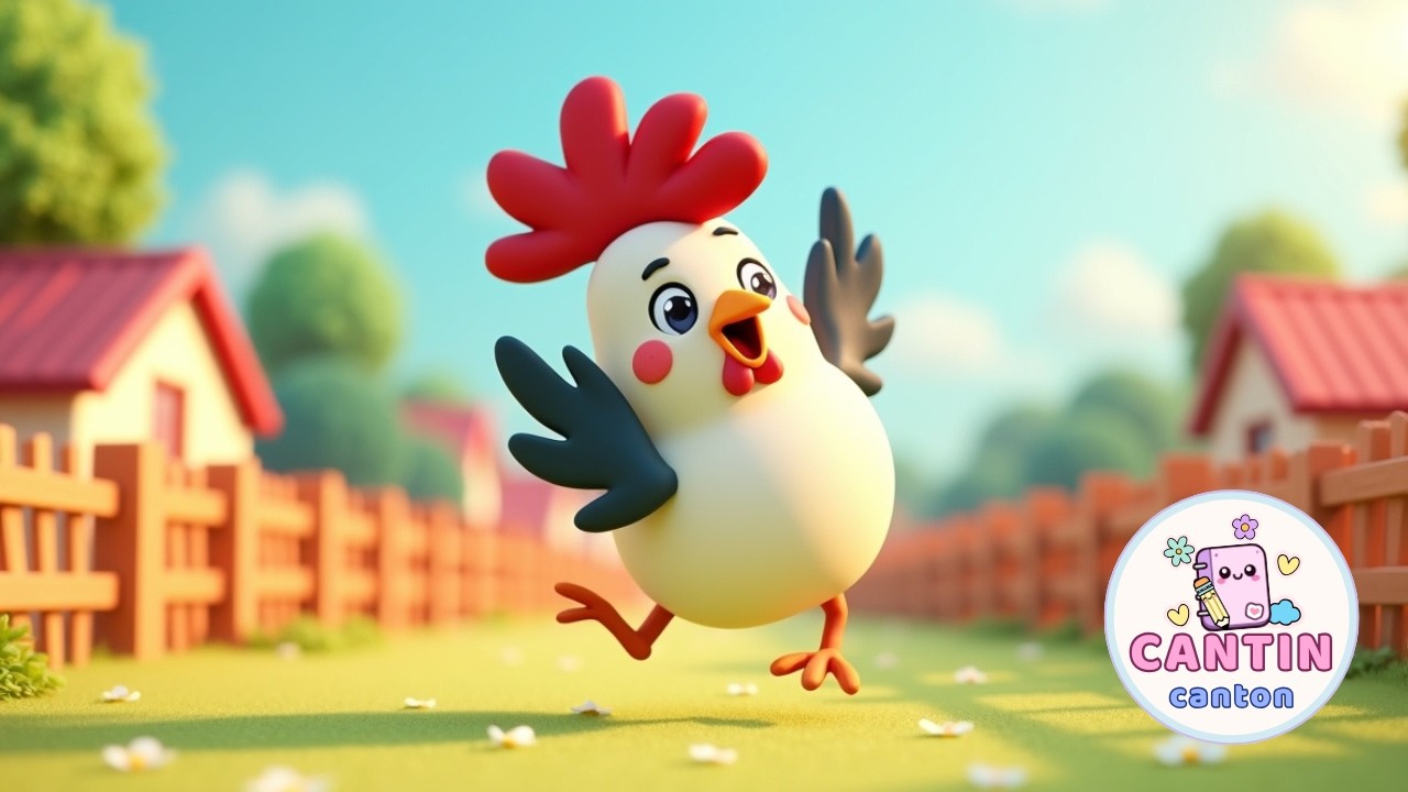 🌞🐓 Galo Kikirikí | Canções Infantis para Começar o Dia 🎶✨