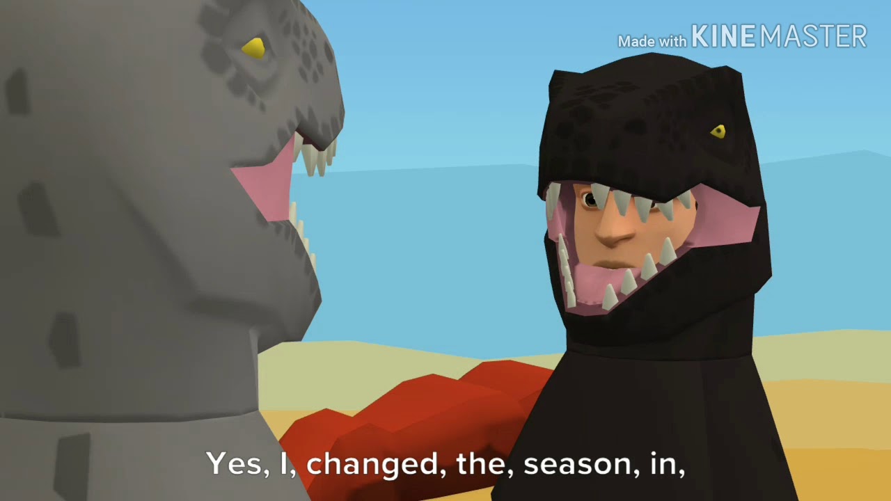 Dark Dinosaur changes the season into autumn and gets grounded