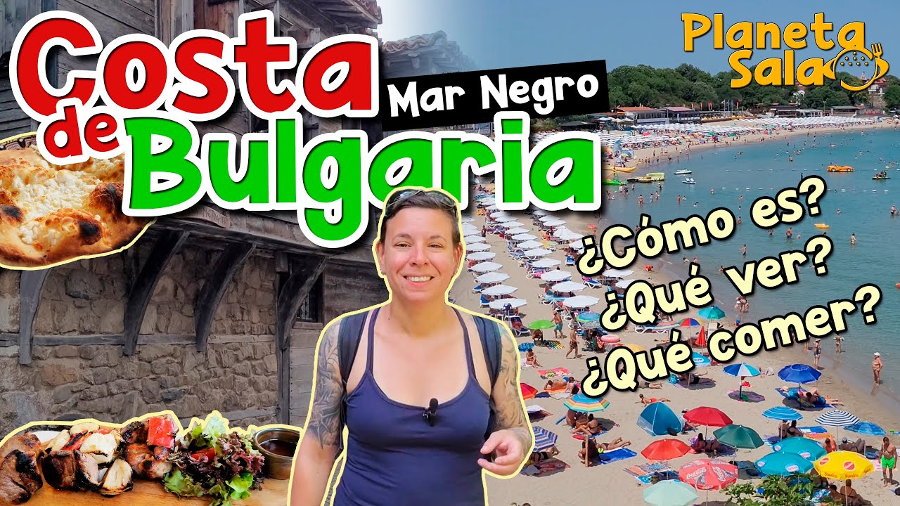 COSTA de BULGARIA 🌊🌞 Descubre el MAR NEGRO con PLANETA SALAO 🪐🧂 ¡No te lo puedes perder!! 😉