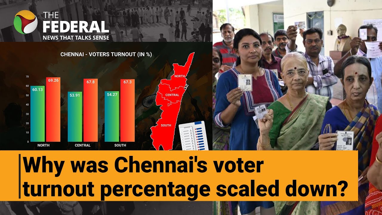 Explained: What's the confusion over voter turnout percentage in Chennai? | The Federal