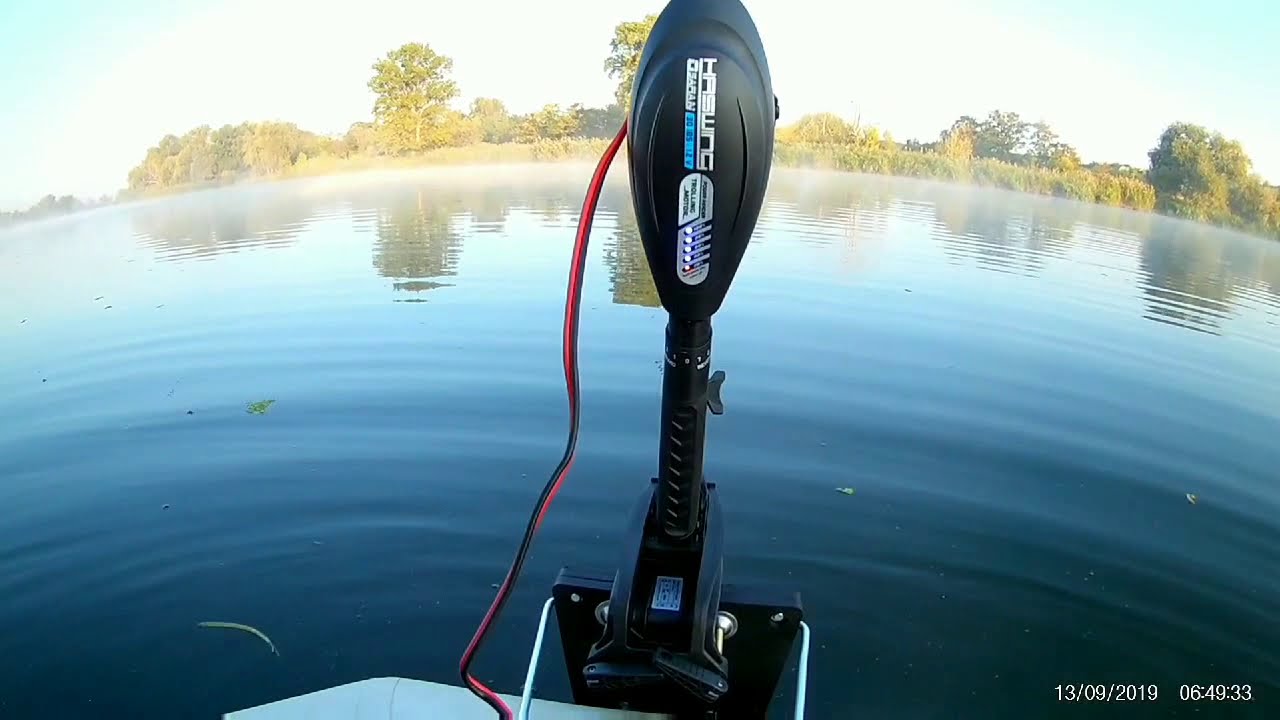 Электромотор Haswing troling motor-osapian 30 lbs #maximusрыбалка