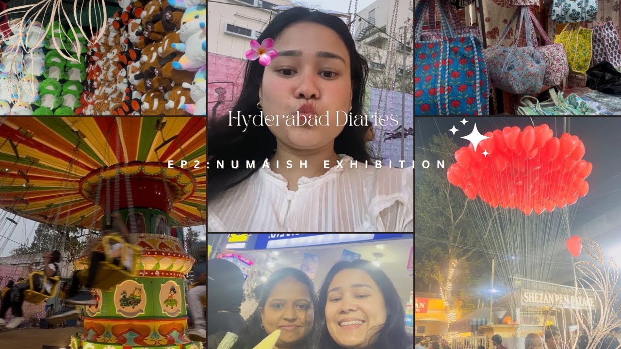 Hyderabad Diaries Ep 2 | Numaish Exhibition 2026 🎡✨