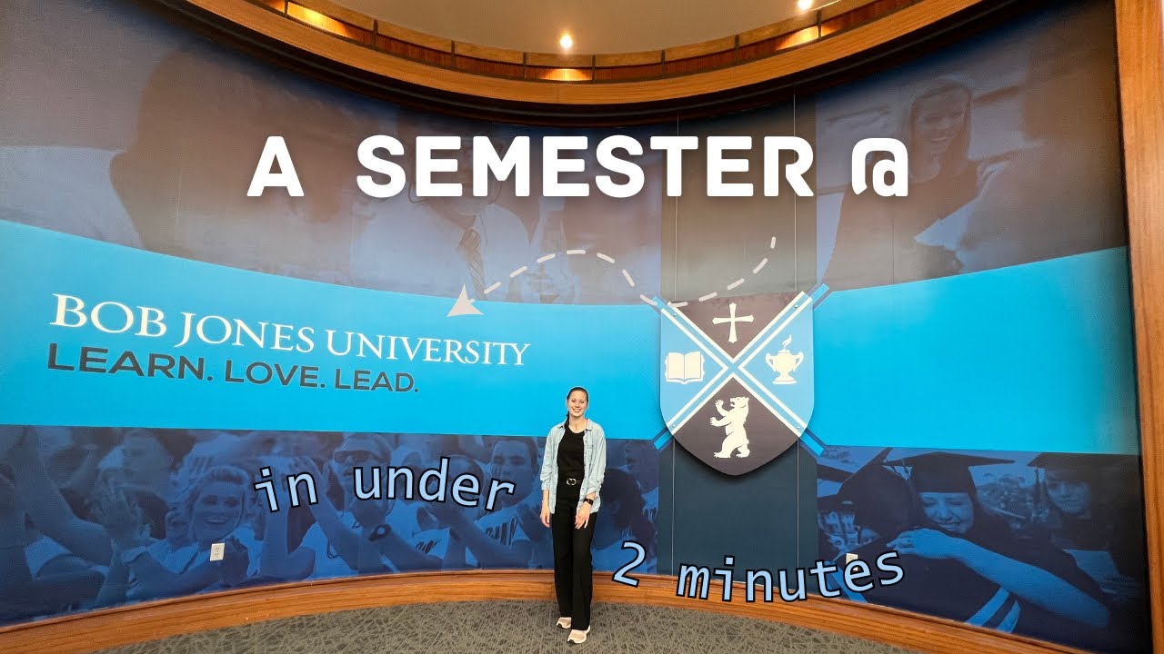 A semester at Bob Jones University in 2 mins | What it's like at Bob Jones University