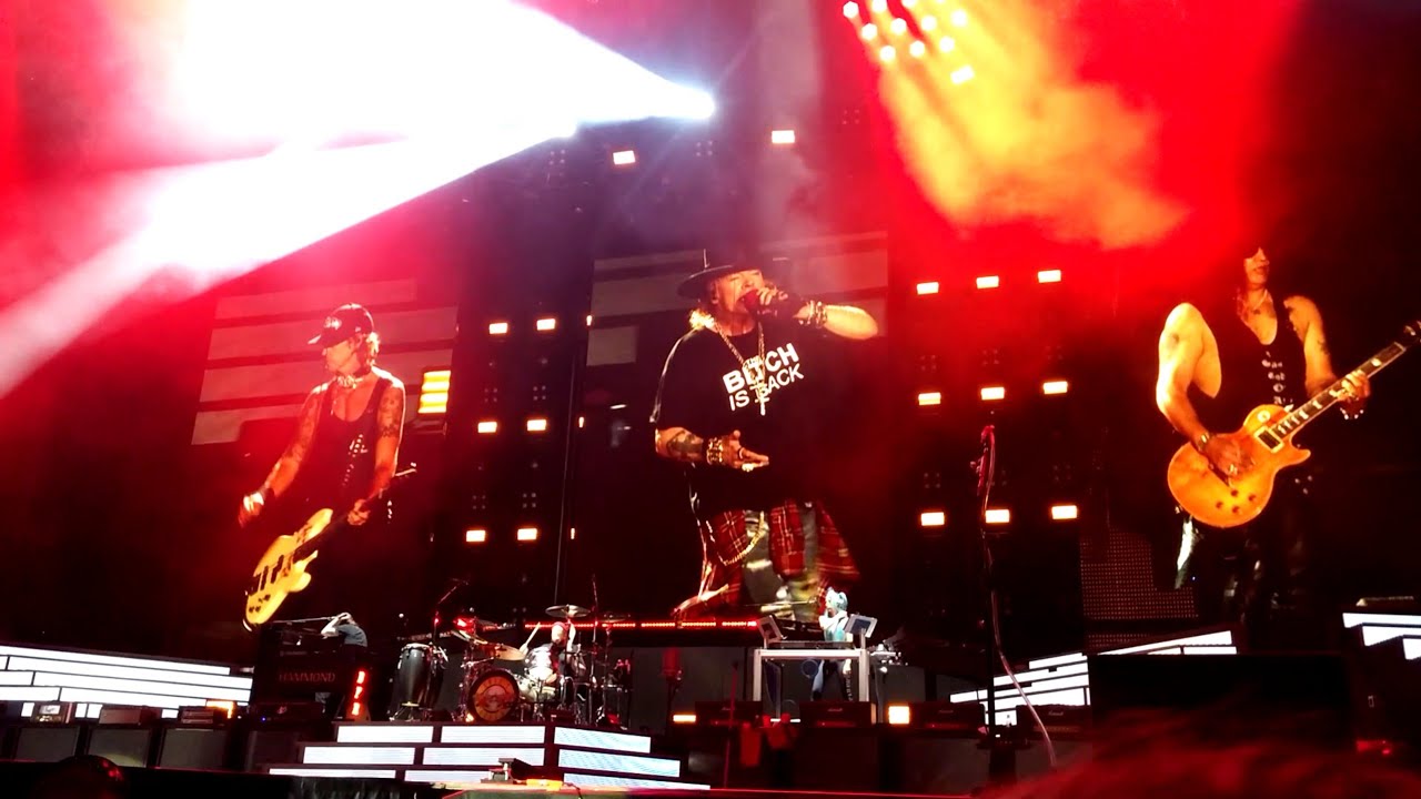 Guns N' Roses - Welcome to the Jungle Seattle 08.12.16 Front Row