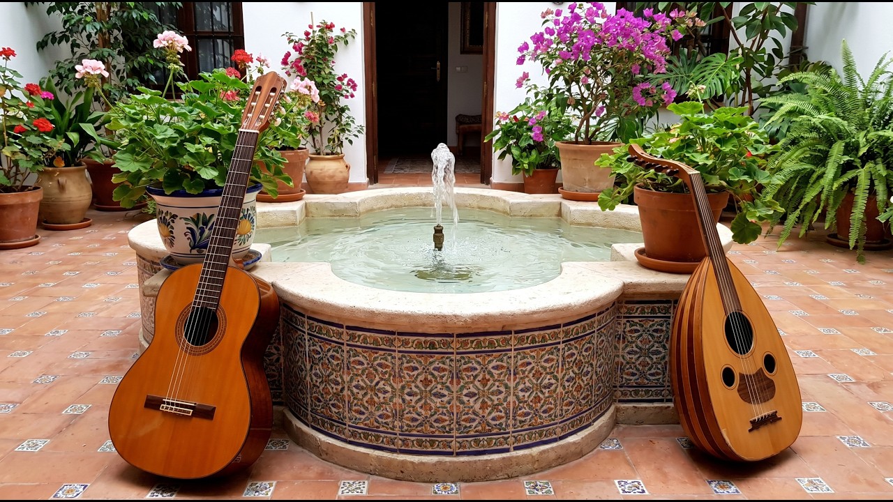 Relaxing Mediterranean Music  Spanish Flamenco Guitar & Arabic Oud