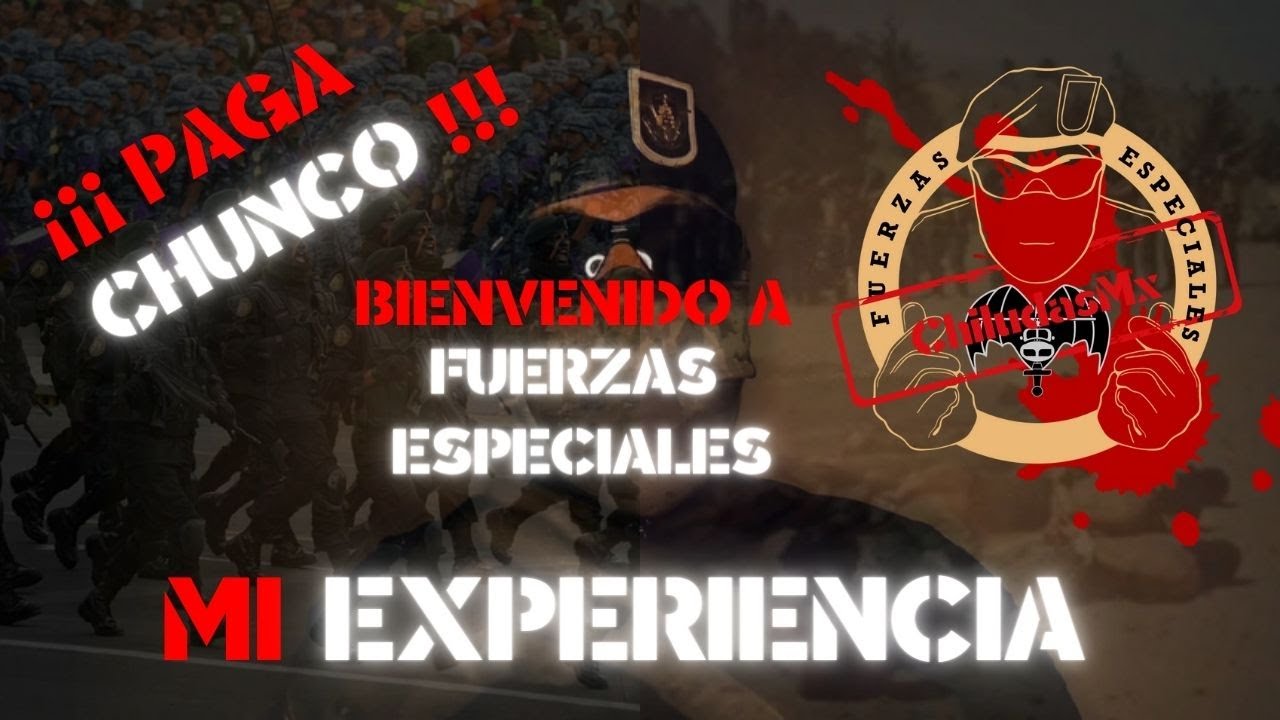 Ex GAFE contando su experiencia como chunco!!! (Bienvenido a las Fuerzas Especiales)