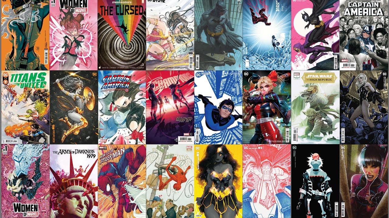 The Top 100 Comic Book Covers of 2021 (Awesome Comics)