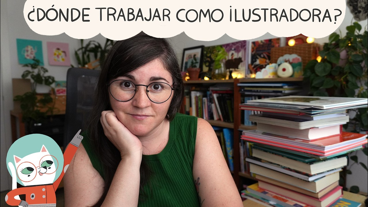 ¿Qué tipos de trabajo puedes hacer como ilustrador/a? Te lo cuento TODO