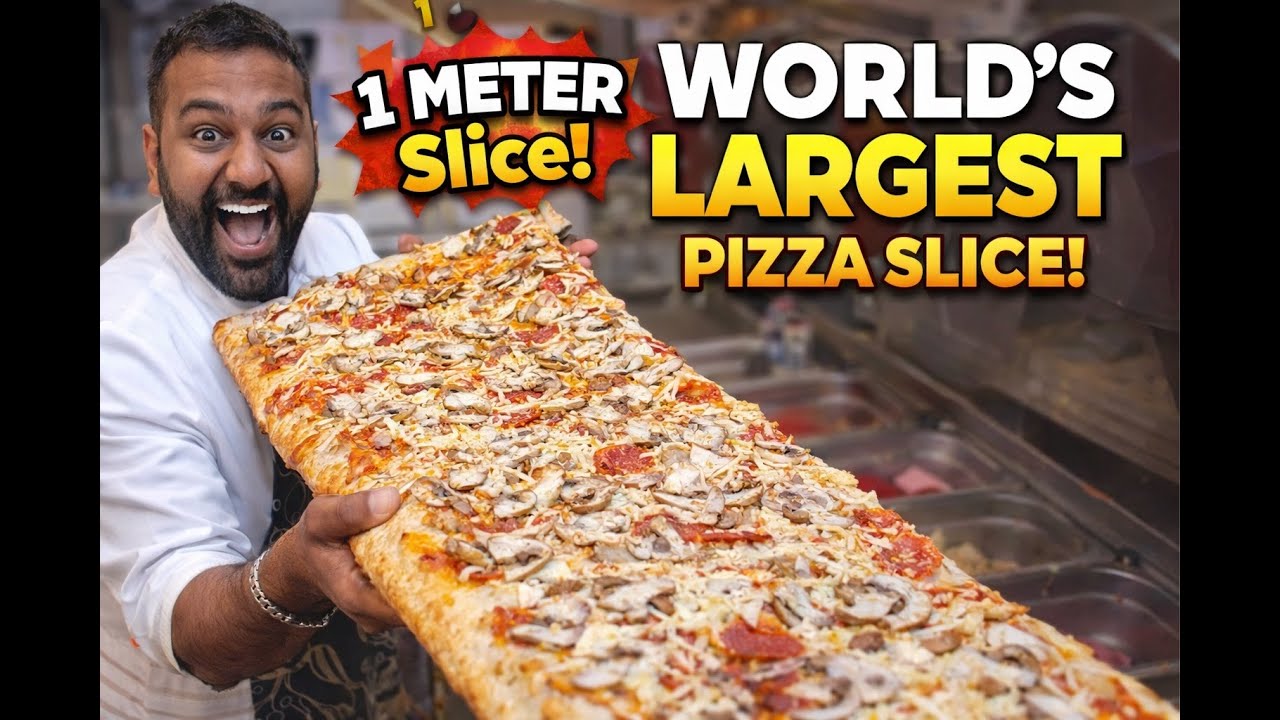 I Made the World’s Largest Slice of Pizza