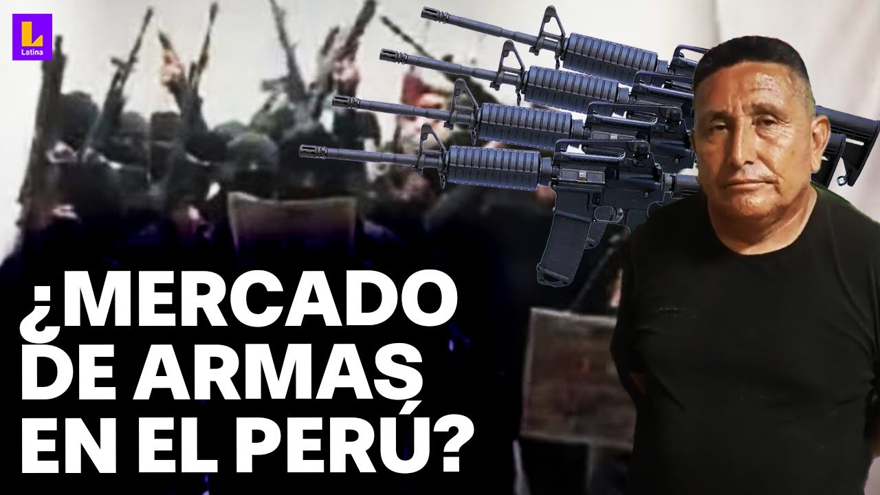El tráfico de armas en Perú va en un preocupante aumento: ¿Cómo opera este mercado negro?
