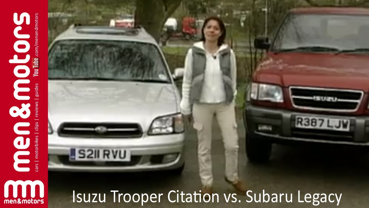 Isuzu Trooper vs Subaru Legacy - Battle Of The Off-Roaders
