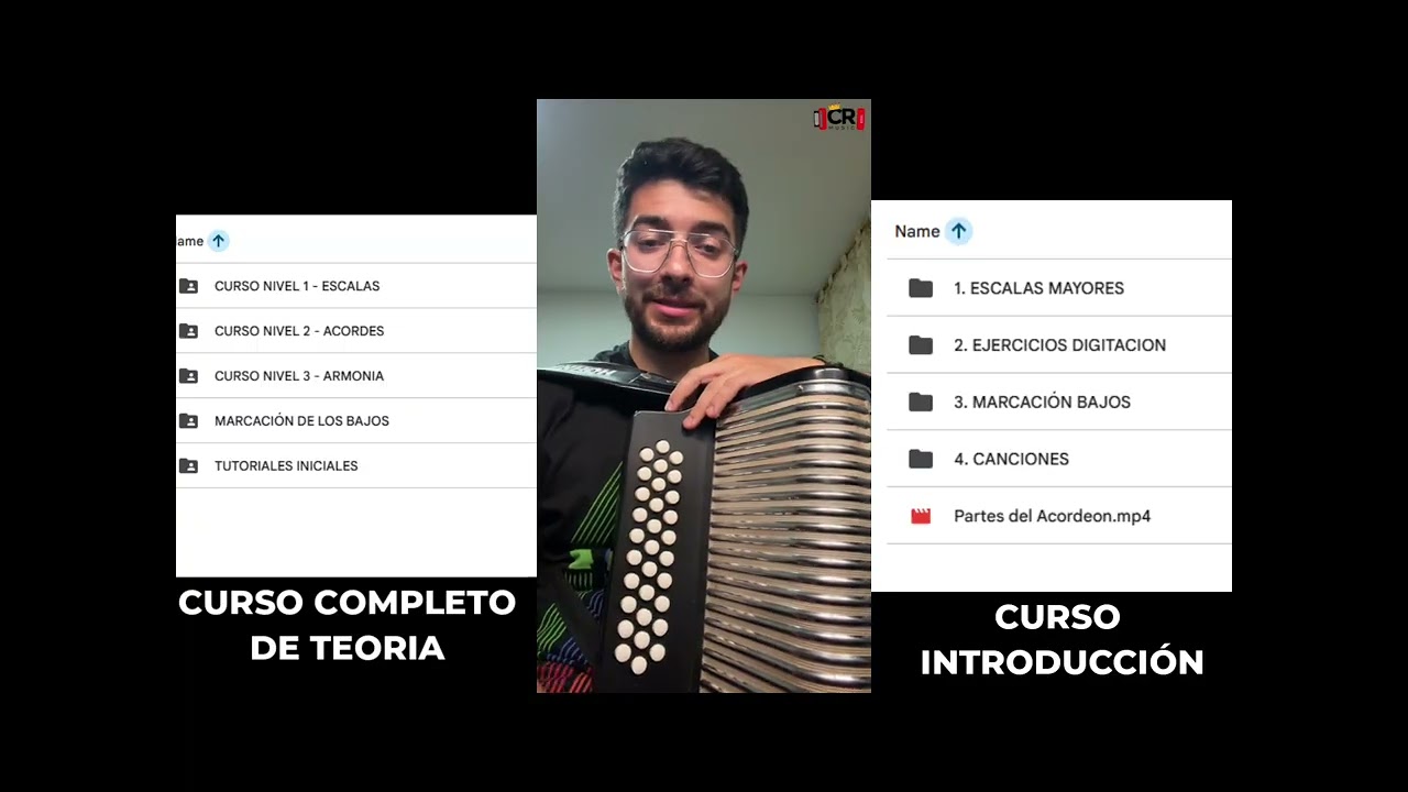 Aquiere ahora el curso de Teoría Musical Completo o Iniciación | Clases de Acordeón | Carlos Rey
