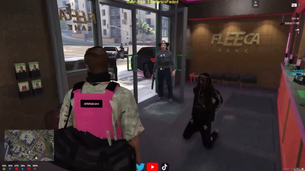 The EASIEST Back to Back BANK HEISTS!   Criminal Life of Justin Grinds   (GTA Roleplay)
