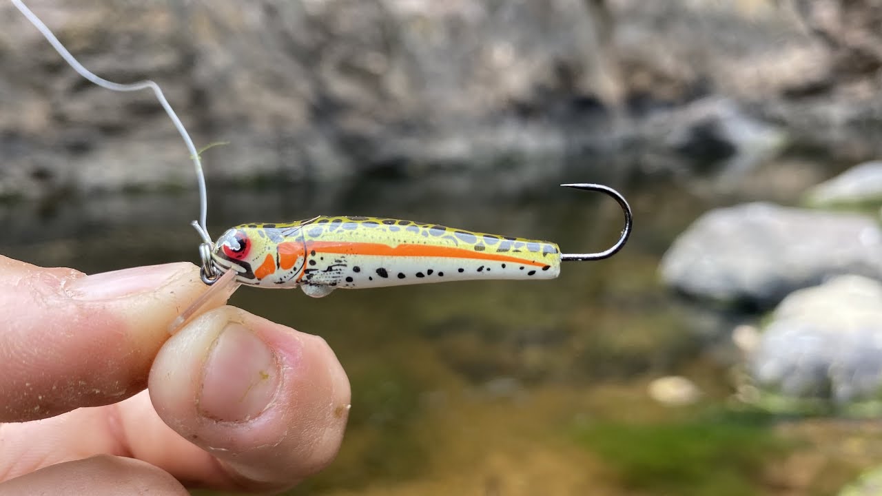 Solo en este RÍO me atrevo a Pescar con un Señuelo TAN MALO!