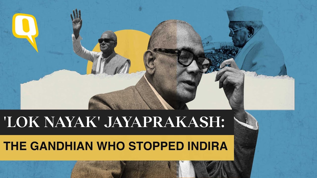 Remembering 'Lok Nayak' Jayaprakash: The Bihar Revolution, Fall of Indira and Birth of BJP