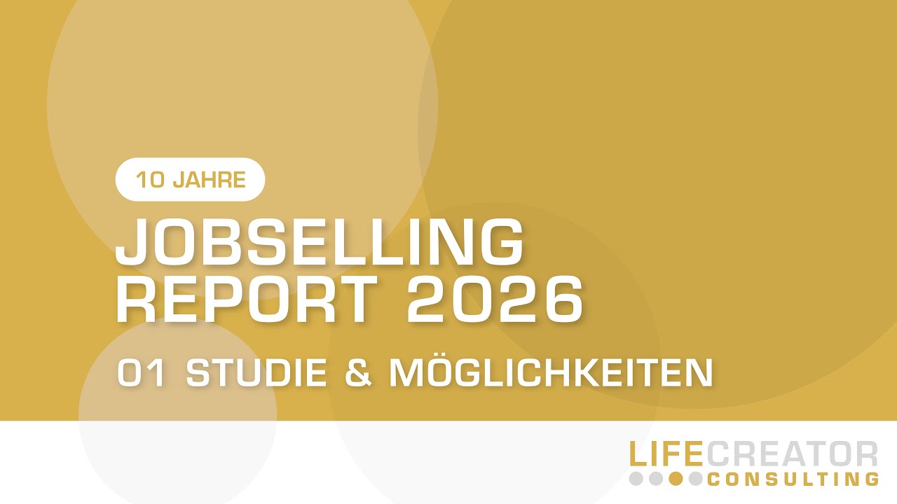 JobSelling Report 2026 - Über die Studie und Angebote dazu