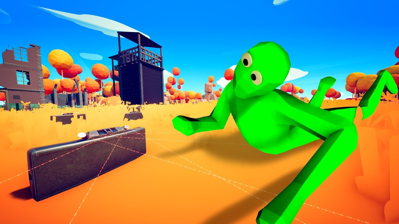 TABS - Zombie Invasion vs CLAYMORE Mines and Fortress Defenses in Totally Accurate Battle Simulator!