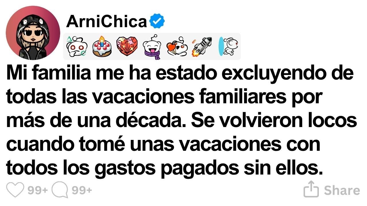 [TODA LA HISTORIA] Mi familia me excluyó de las vacaciones por años y explotó por mi viaje.
