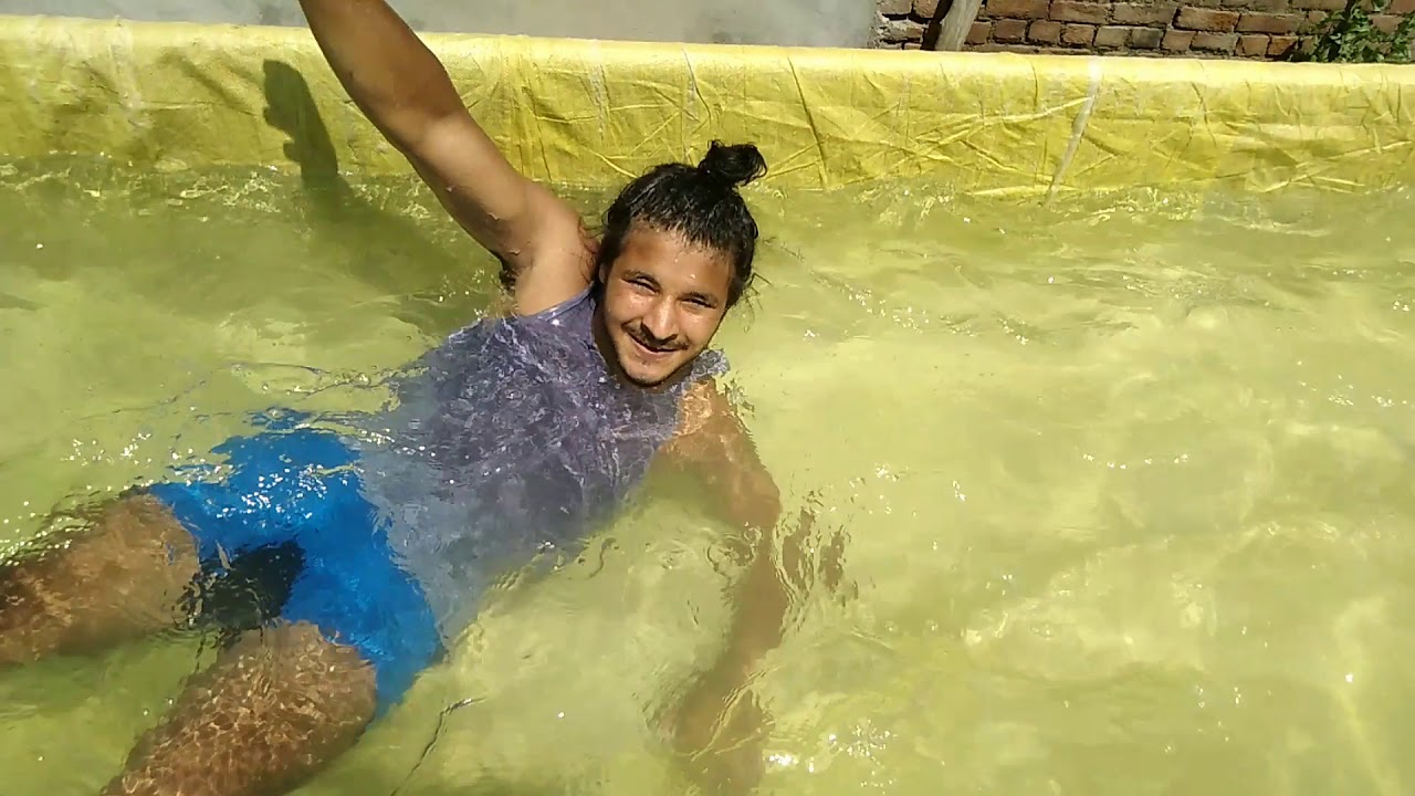 Desi Swimming pool | Tractor Trolly | Manni Sidhpuria