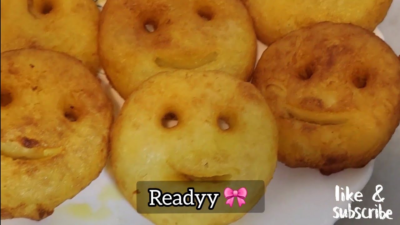 Potato smiley ki aasan si recipe || sabko laga Market se mangaya |😊ytshort |plz support me 🙏🏻