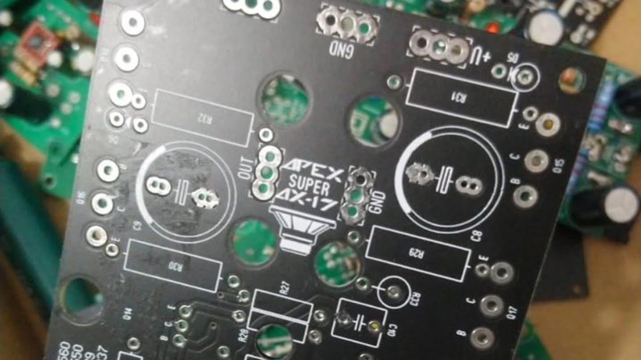 Apex AX17 / Addzest замер усилителя