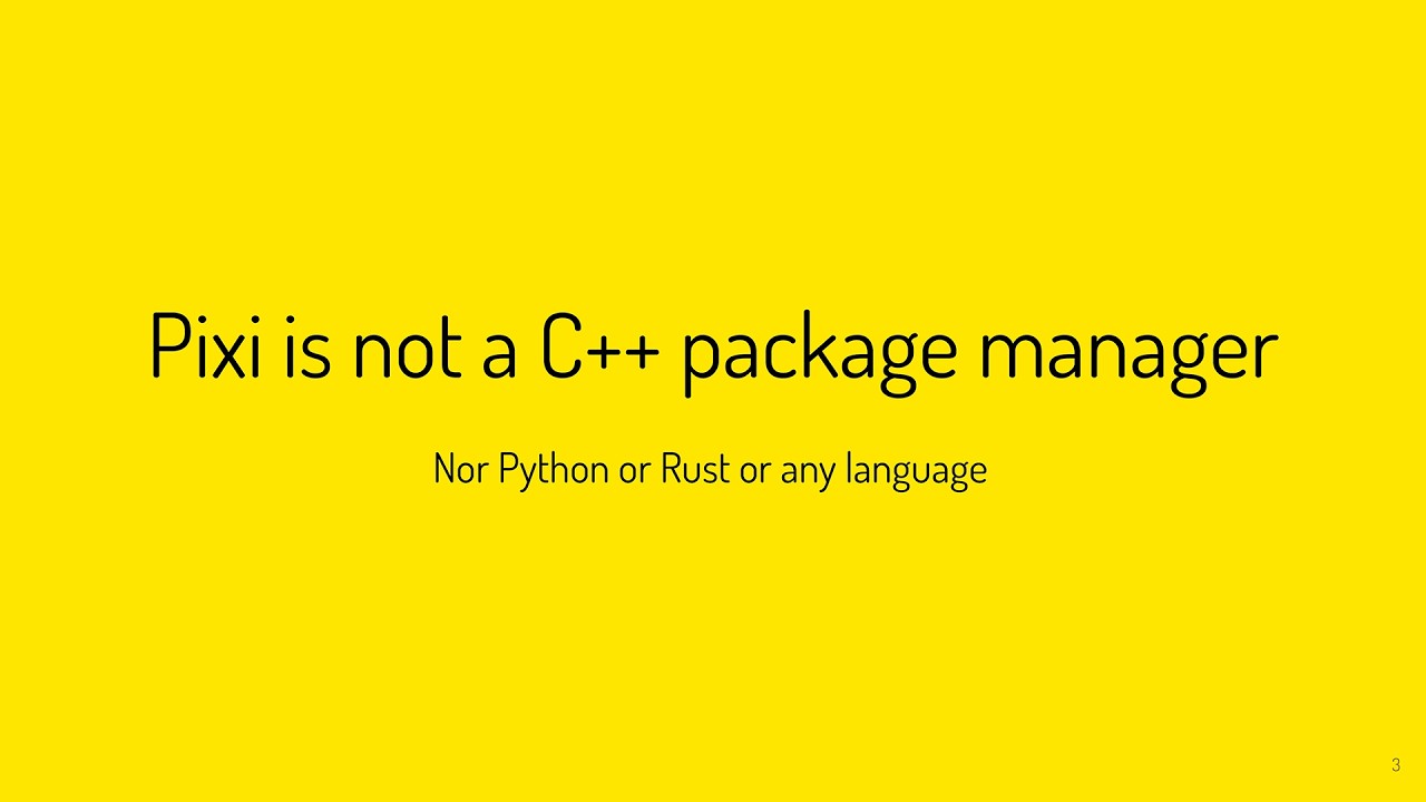 Cross-Platform Package Management for Modern C++ Development with Pixi - Ruben Arts - CppCon 2025