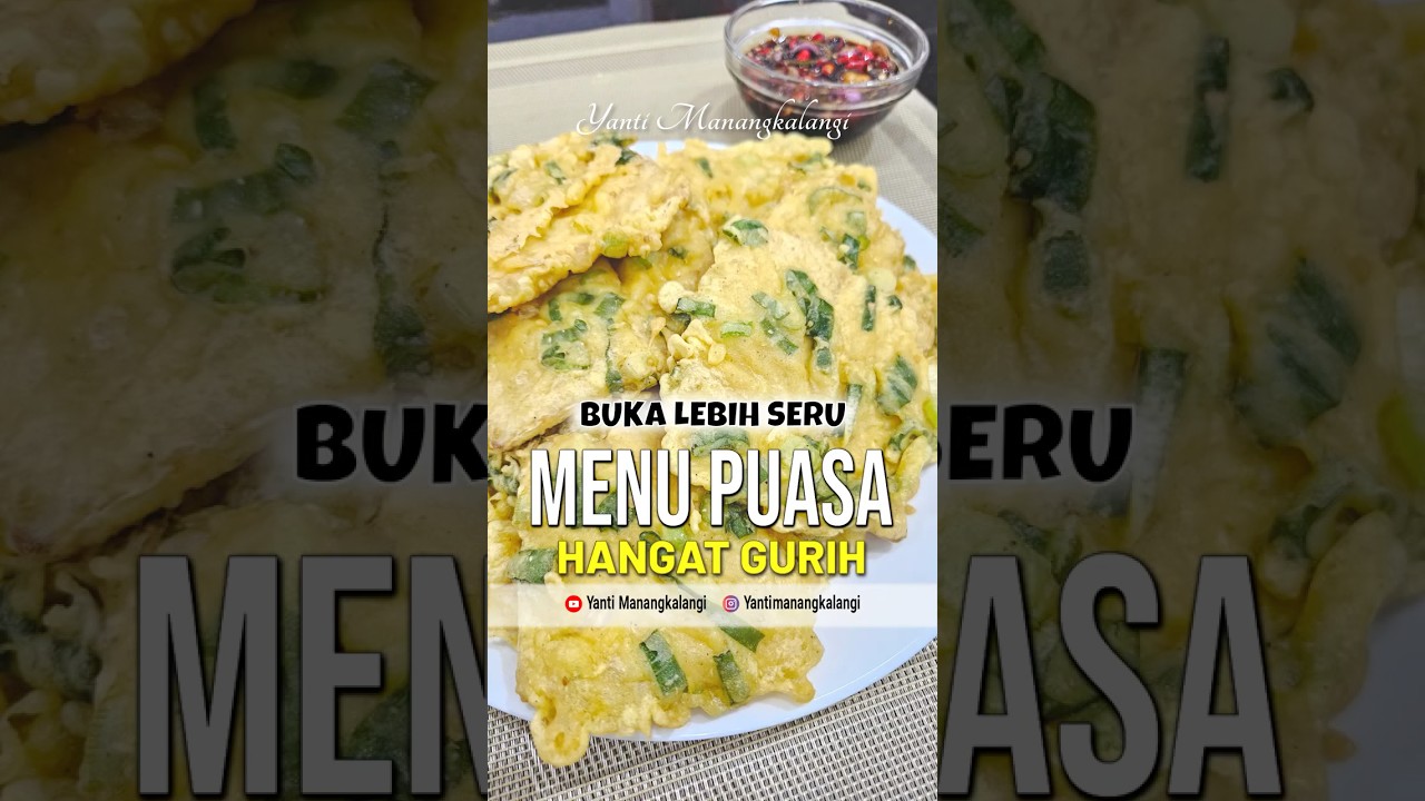 Разговение становится веселее! Теплый и ароматный темпе-мендоан 🔥 #TempeMendoan #IftarMenu #Iftar...