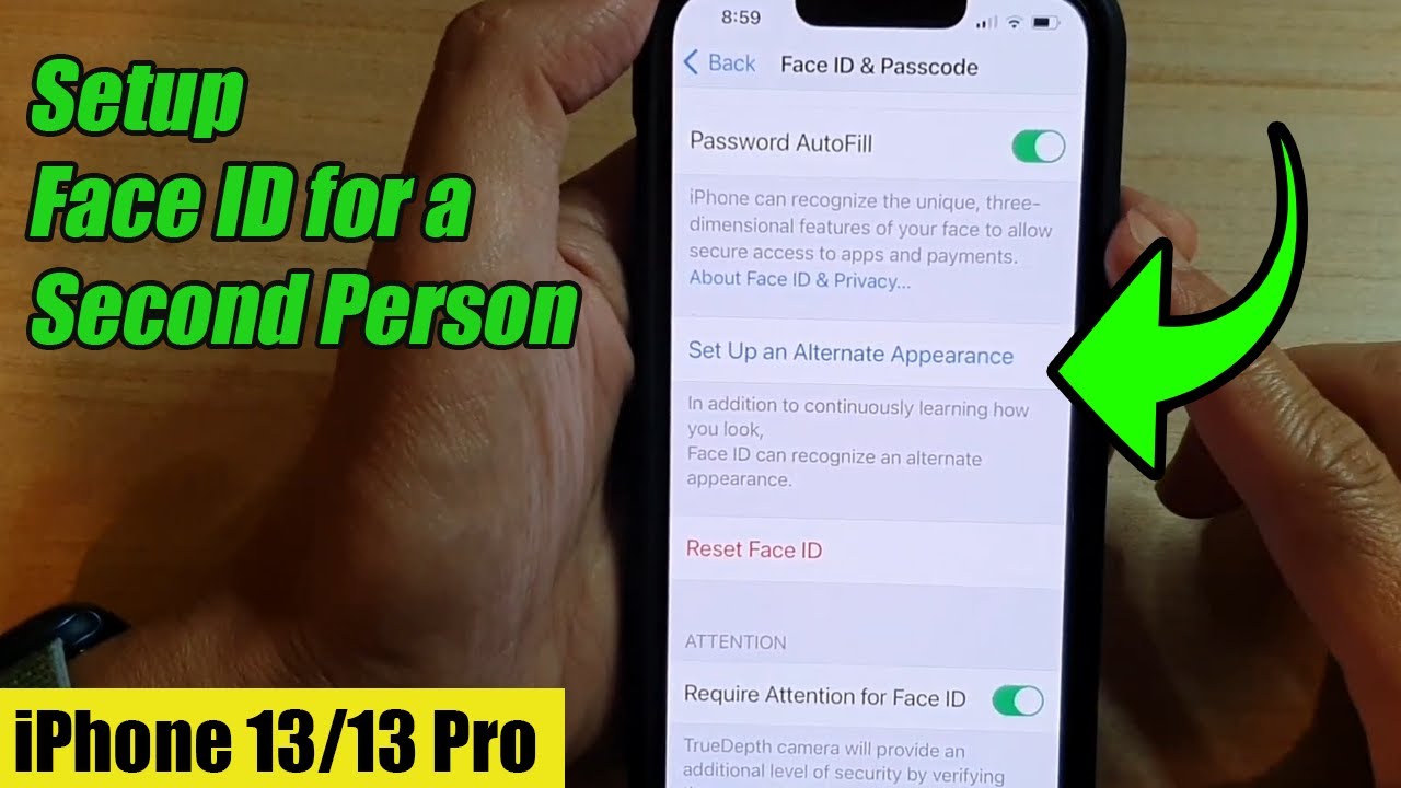 iPhone 13/13 Pro: How to Setup Face ID for a Second Person