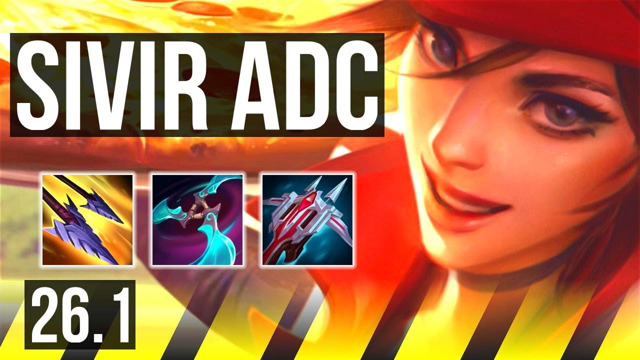 SIVIR & Bard vs JINX & Tahm Kench (ADC) | 73K damage, Good KDA: 17/2/7 | KR Grandmaster | 26.1