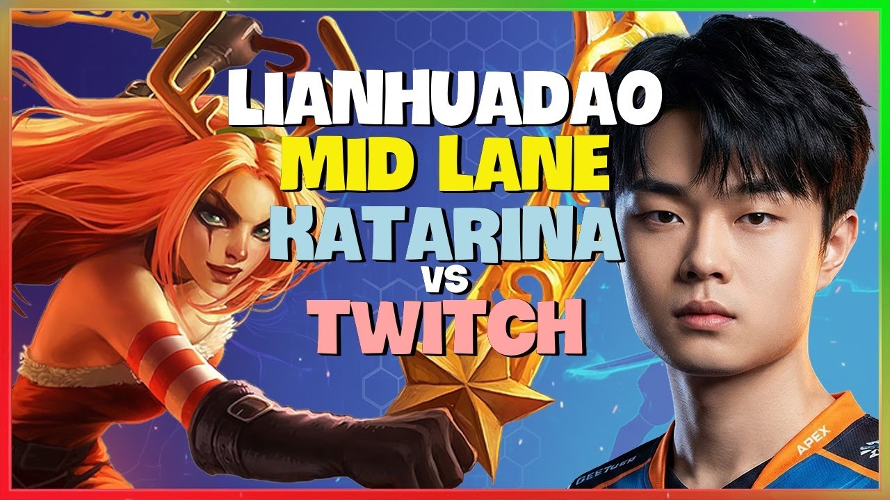 LianHuaDao Grandmaster Katarina Mechanics: How the Rank 1 Super Server Beast Wins Mid Lane Engsub