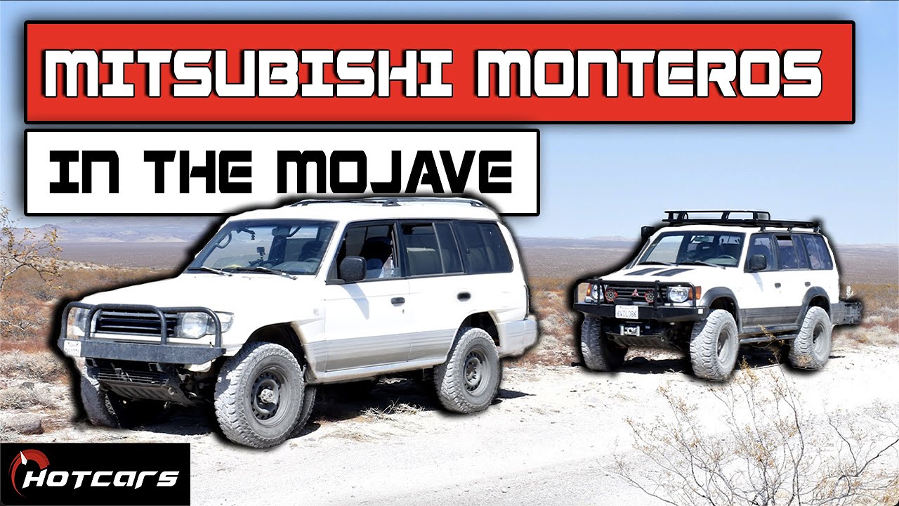 Trail Testing Two Mitsubishi Monteros On The Mojave Road - Day 1