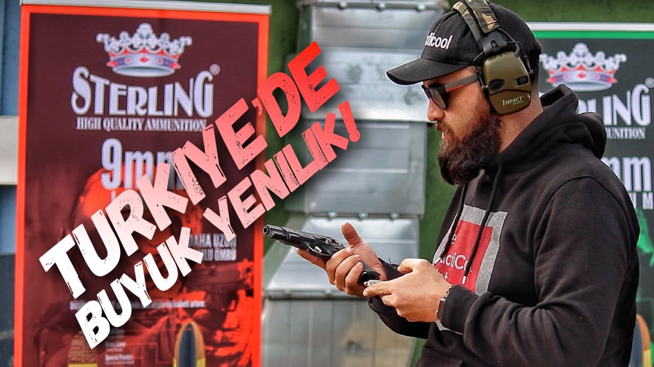 Sivillere Özel, Tabanca Dostu, Üstelik Daha Uygun Fiyatlı | Sterling 9x19mm Luger FMJ