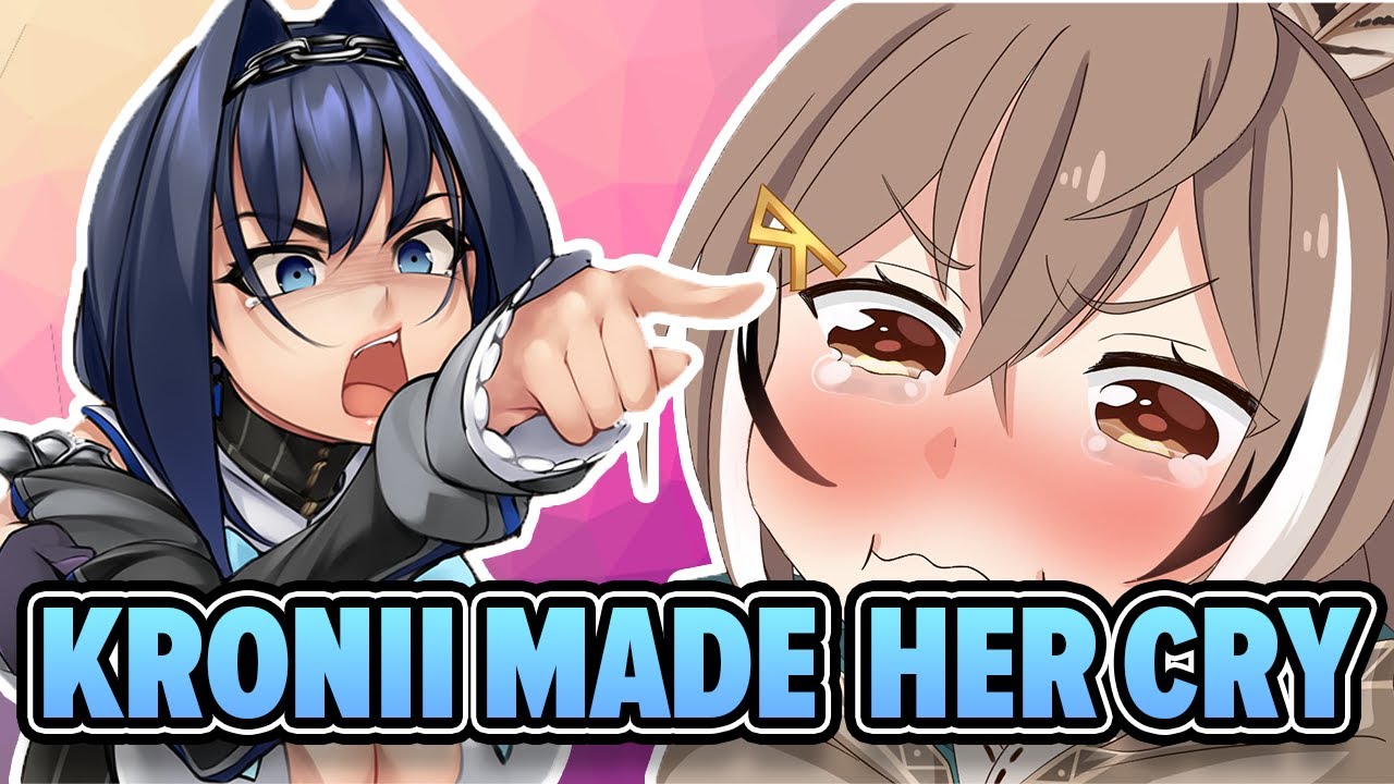 When Kronii made Mumei cry... - Kronii x Mumei
