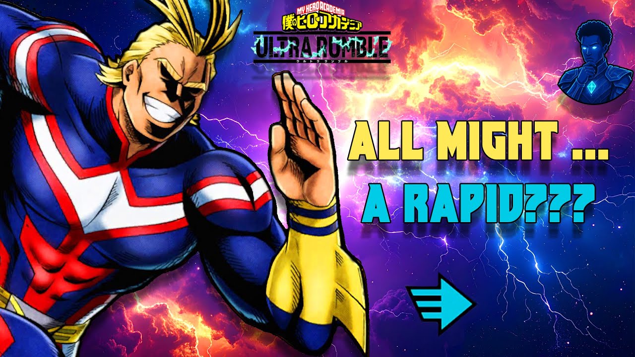 All Might Gameplay in My Hero Ultra Rumble | Rapid Skillset
