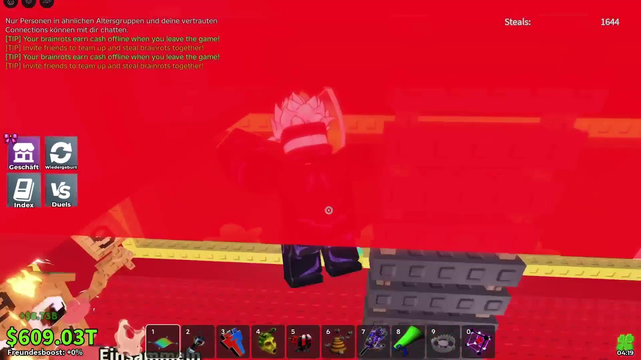 Roblox steal a Brainrot Traden Suche Garamas,Tic Tacs und Ketchurus