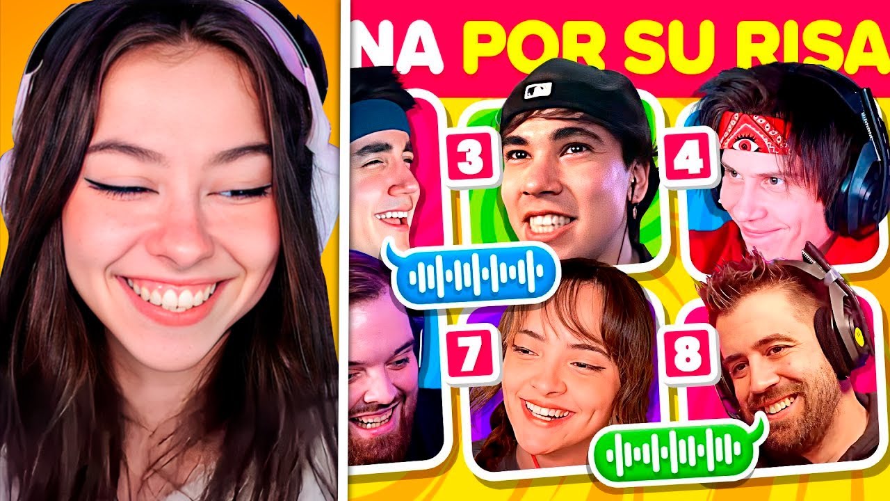 Mictia REACCIONA A Adivina el Streamer por su Risa 😂🔊🤔 | Play quiz de Streamers - ¿Sabes Quién es?