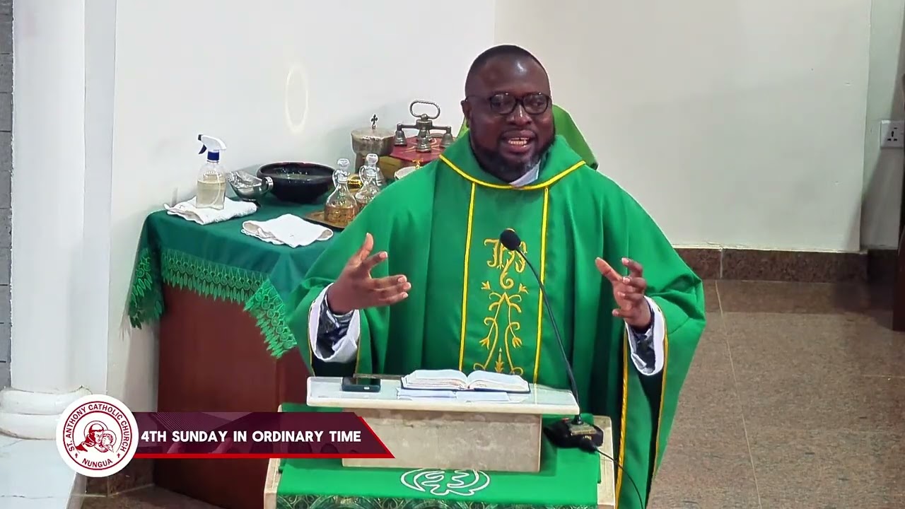 FOURTH SUNDAY IN ORDINARY TIME- GOSPEL AND HOMILY 