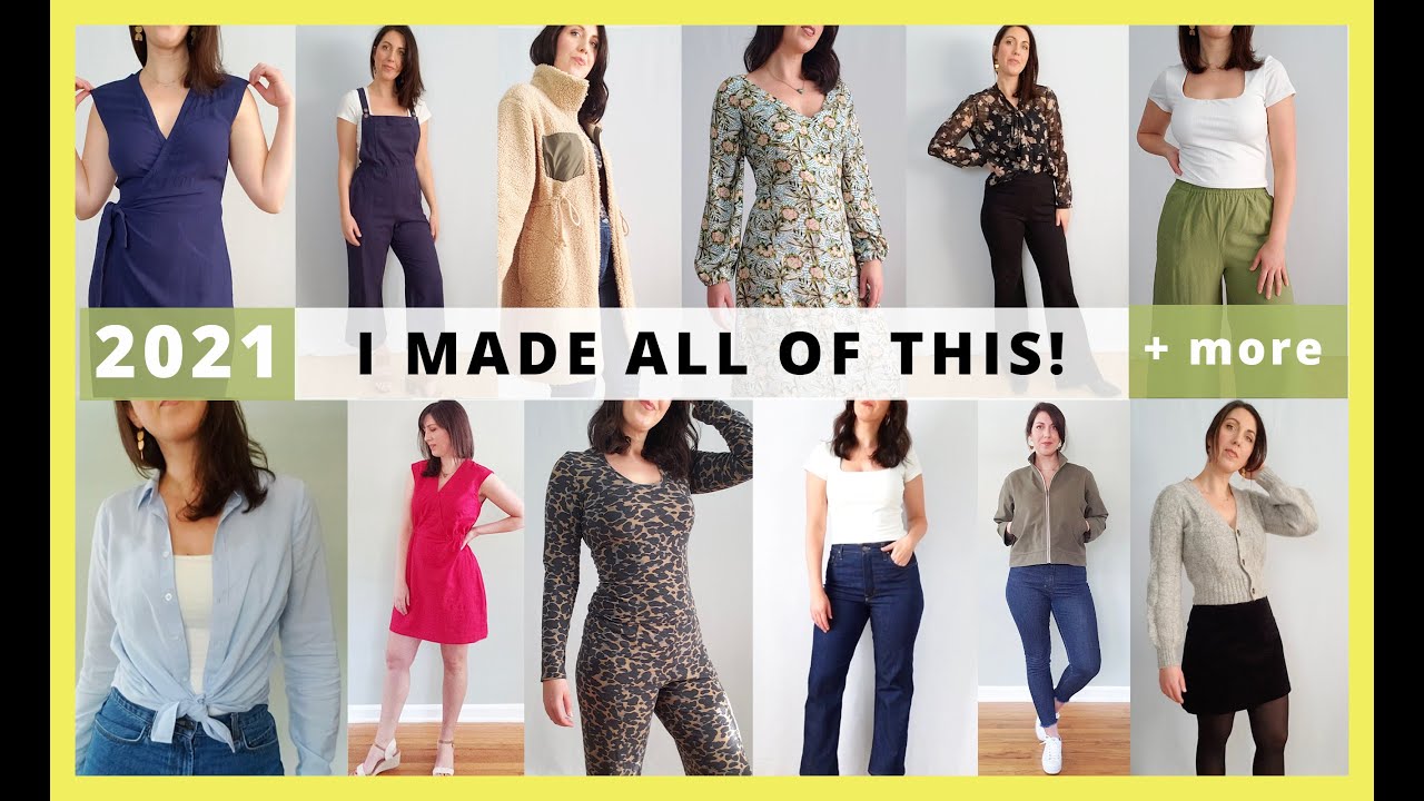 Everything I Made in 2021 | Sewing projects from my handmade wardrobe