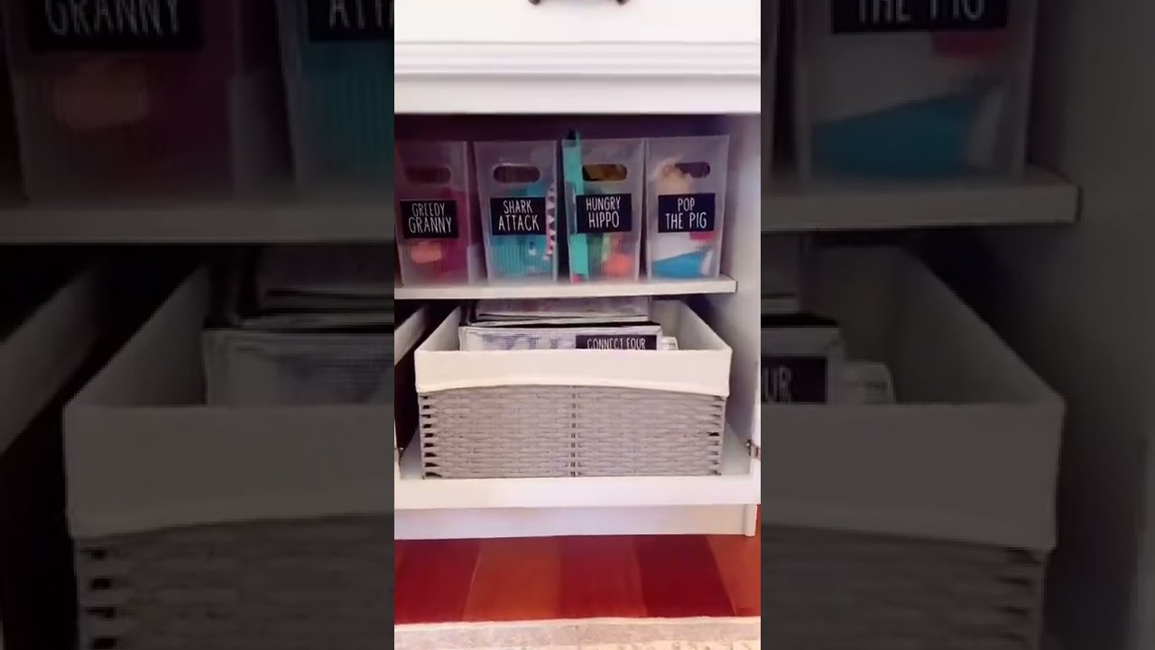 Organizing Board Game Hack To Save Space #Shorts