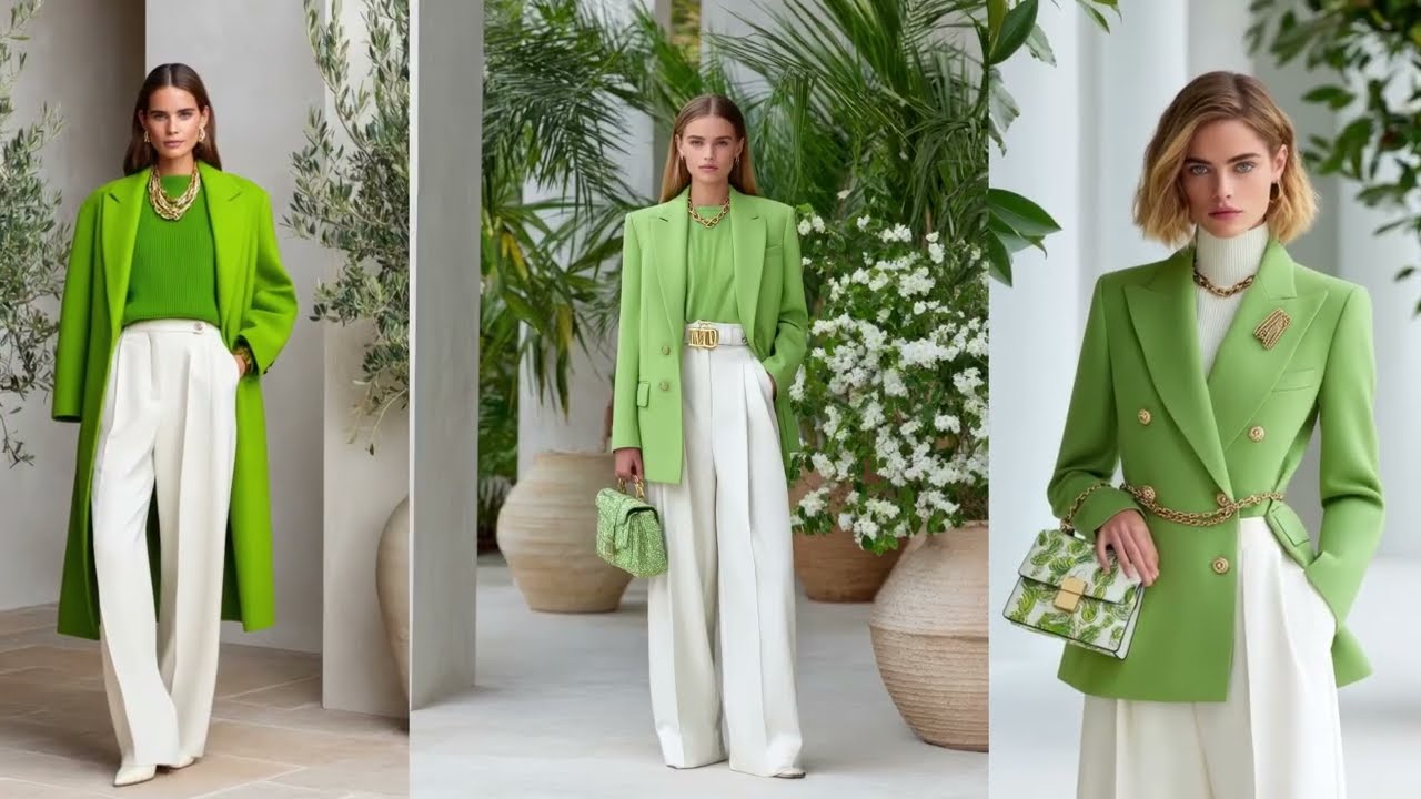 Весна 2026 от Max Mara | Фисташково-зеленый и кремовый – Нежная итальянская элегантность