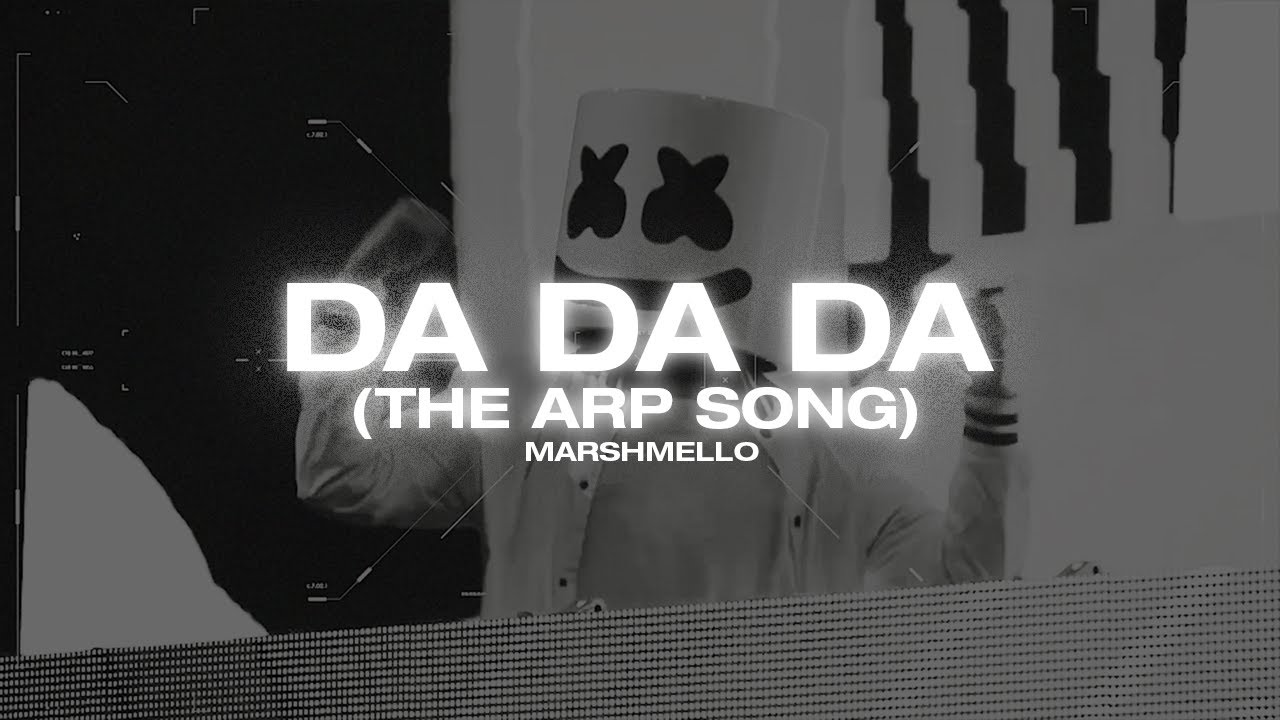 Marshmello - Da Da Da (The Arp Song) (Official Visualizer)