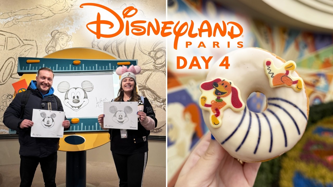 Disneyland Paris Day 4 Vlog | Walt Disney Studios Park, Disney Village Lunch & NEW TRIP Announcement