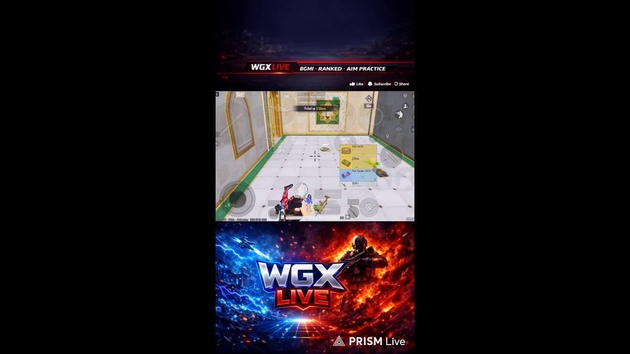 BGMI NEW 4.2 UPDÂTE RUSH GAMEPLAY #bgmi #shorts #gameplay #shortslive #WGXLIVE