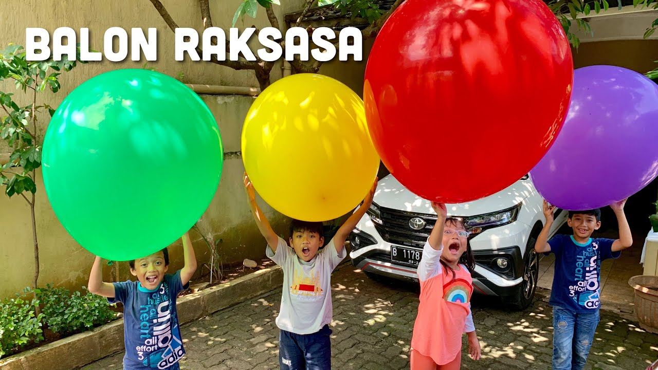 Pixel Main Balon Raksasa 🎈Awas Ada yang Meletus Door!!! Giant Balloons Balon Jumbo Super Besar