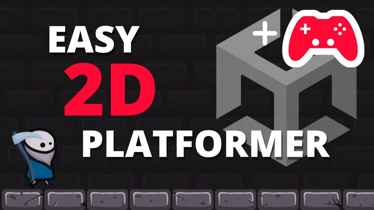 Как создать 2D-платформер с поддержкой геймпада | Простой урок по Unity — часть 1 из 2