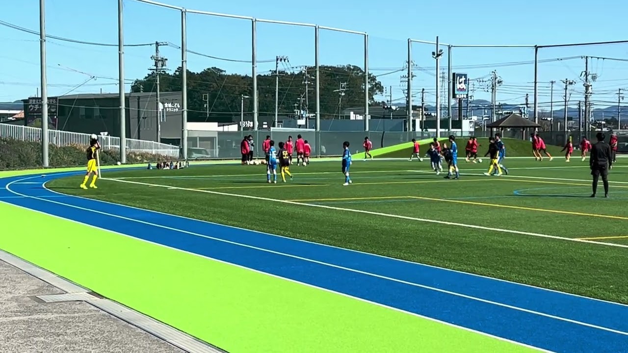 一年生大会県予選リーグ　LIBERDADE静岡vsフォンテ静岡（後半）2-1結果2-3勝ったー！やったー！