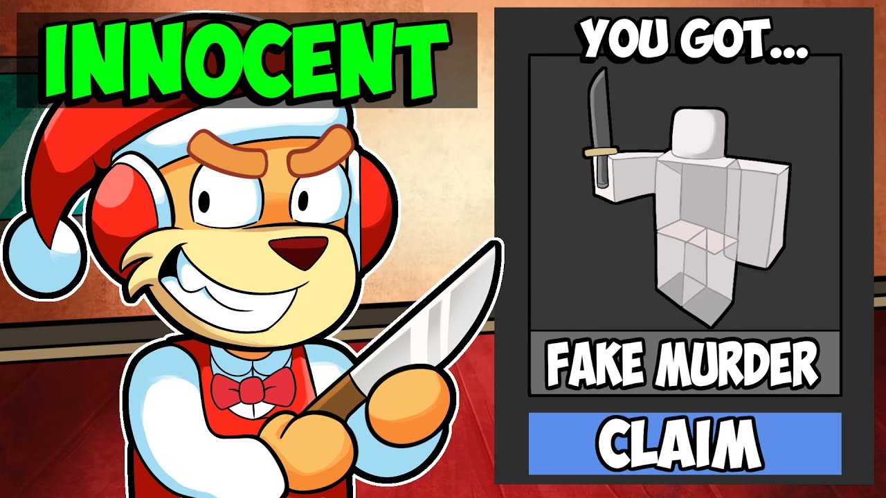 FAKE KNIFE ABILITY In Roblox Murder Mystery 2