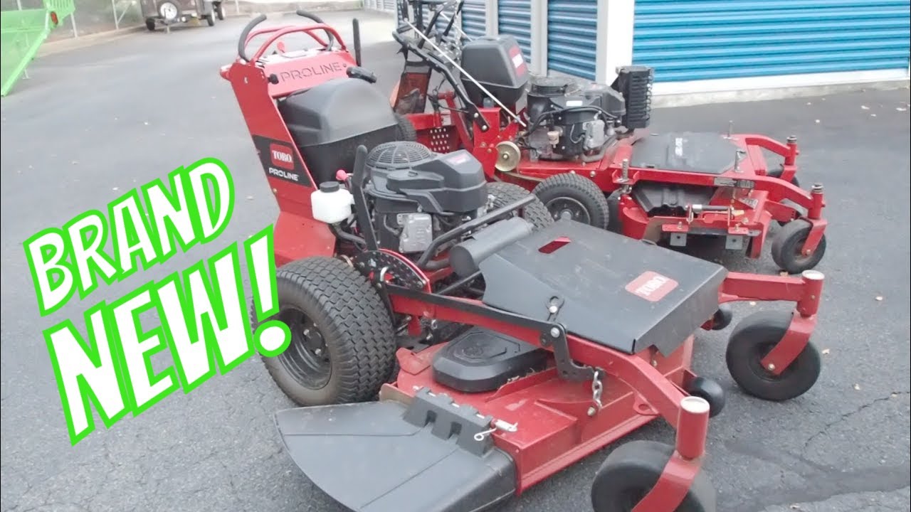 The BEST NEW Hydro Walk Behind MOWER- Toro 48