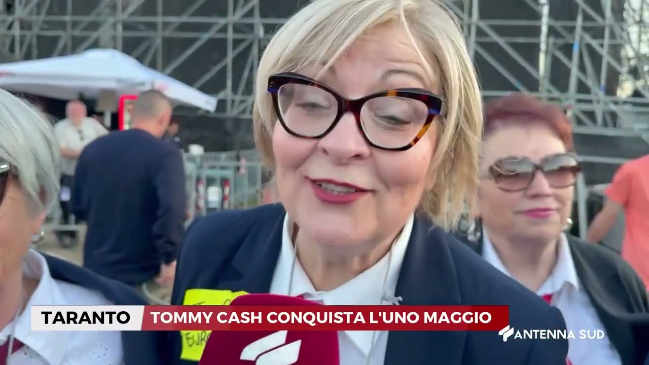 02 MAGGIO 2025 - TARANTO - TOMMY CASH CONQUISTA L'UNO MAGGIO